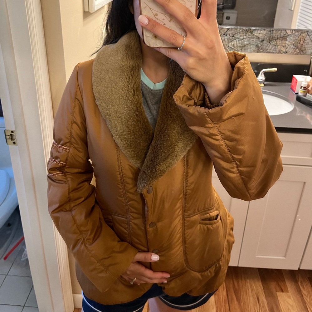 Faux fur jacket